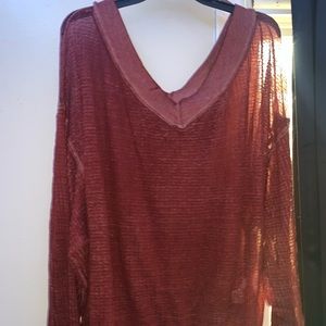 Free People off the shoulder blouse